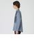 デニムライクパッチワークシャツ