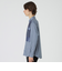 デニムライクパッチワークシャツ