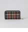 【一部店舗限定】クレストブリッジチェックラウンドジップウォレット