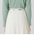 チュールプリーツスカート