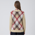 ヘアリークレストブリッジチェックジャカードカーディガン