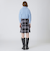 クレストブリッジチェッククロッシングビエラスカート