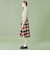 【WEB限定】クレストブリッジチェッククロッシングビエラコンビドレス