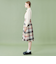 【WEB限定】クレストブリッジチェッククロッシングビエラコンビドレス