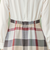 【WEB限定】クレストブリッジチェッククロッシングビエラコンビドレス