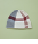 【WEB限定】クレストブリッジチェックニットキャップ