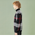 【WEB・一部店舗限定】クレストブリッジチェックタートルネックニット