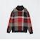 【WEB・一部店舗限定】クレストブリッジチェックタートルネックニット