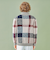 【WEB・一部店舗限定】クレストブリッジチェックタートルネックニット