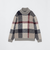 【WEB・一部店舗限定】クレストブリッジチェックタートルネックニット