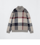 【WEB・一部店舗限定】クレストブリッジチェックタートルネックニット