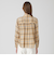 【店舗限定】クレストブリッジチェックツイルドビーオーバーペンシャツ