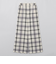 【店舗限定】クレストブリッジチェックサキソニードビーオーバーペンワイドパンツ