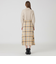 【店舗限定】クレストブリッジチェックサキソニードビーオーバーペンフレアスカート
