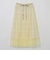 ソフトチュールティアードスカート