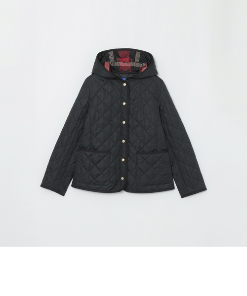 一部店舗限定】クレストブリッジチェックキルティングコート