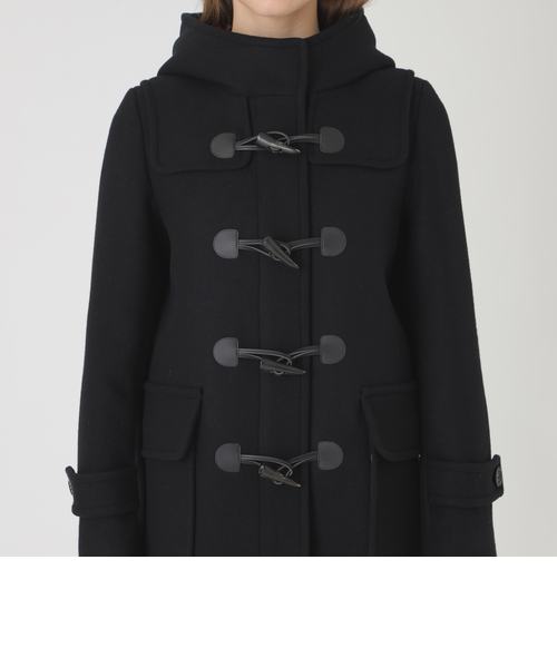 一部店舗限定】パイルメルトンダッフルコート｜ブルーレーベルブラック