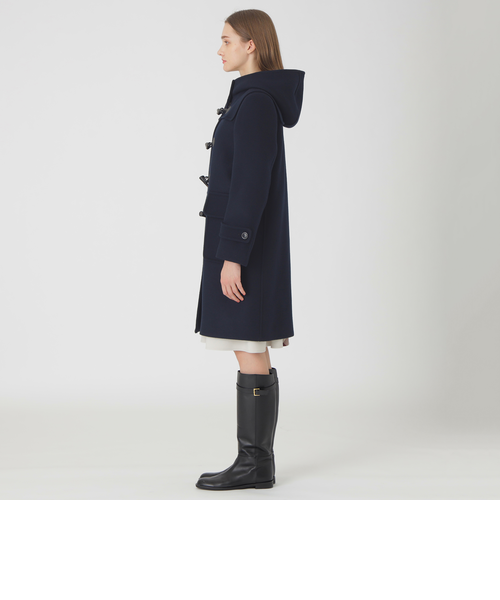 一部店舗限定】パイルメルトンダッフルコート｜ブルーレーベルブラック