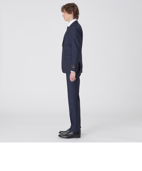 未使用級　ブルーレーベルクレストブリッジ　モヘヤブラッシュジャケット　モヘヤ混 ♥級 ブルーレーベルクレストブリッジ モヘヤブラッシュジャケット