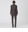 【一部店舗限定】Zegna TRAVELLERシャンブレーブラウンヘリンボーンスーツ