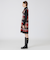 【一部店舗限定】ヘアリークレストブリッジチェックジャカードドレス