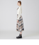 【一部店舗限定】クレストブリッジチェックエアリーツイルフレアスカート