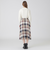 【一部店舗限定】クレストブリッジチェックエアリーツイルフレアスカート