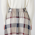 【一部店舗限定】クレストブリッジチェックエアリーツイルフレアスカート