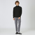 【一部店舗限定】ショルダーチェックタートルネックニット