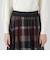 【一部店舗限定】クレストブリッジチェック5WAYチュールスカート