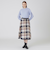 【一部店舗限定】クレストブリッジチェック5WAYチュールスカート