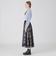 【一部店舗限定】クレストブリッジチェック5WAYチュールスカート