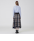 【一部店舗限定】クレストブリッジチェック5WAYチュールスカート