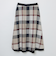 【一部店舗限定】クレストブリッジチェック5WAYチュールスカート