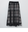 【一部店舗限定】クレストブリッジチェック5WAYチュールスカート
