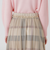 【一部店舗限定】クレストブリッジチェック5WAYチュールスカート