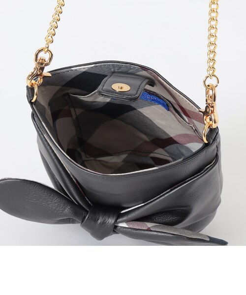 ブルーレーベル♡リボンショルダーバッグ 予約販売】ショルダーリボンカットソー（カットソー）｜BLUE LABEL