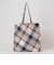 パーシャルクレストブリッジチェックエコバッグ