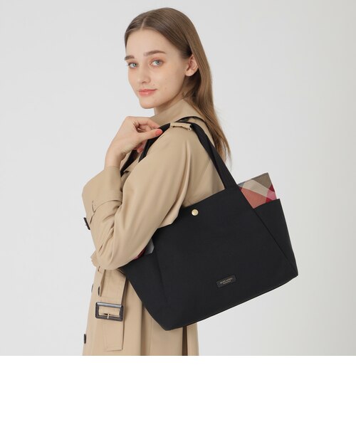 サイドポケットトート｜ブルーレーベルブラックレーベルクレスト