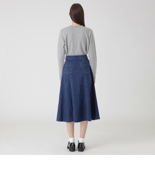 ストレッチデニムスカート｜ブルーレーベルブラックレーベルクレスト