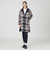 クレストブリッジチェックリバーシブルダンボールコーディガン