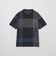 【BLACK lab.】クレストブリッジチェック&ロゴTシャツ