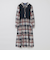 クレストブリッジチェックシャドードビードッキングドレス
