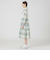 クレストブリッジチェックシャドードビードッキングドレス
