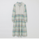 クレストブリッジチェックシャドードビードッキングドレス