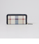 クレストブリッジチェックレザー長財布