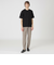 ハイツイストシャドーチェックニットTシャツ