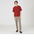 ハイツイストシャドーチェックニットTシャツ