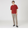 ハイツイストシャドーチェックニットTシャツ