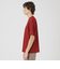 ハイツイストシャドーチェックニットTシャツ